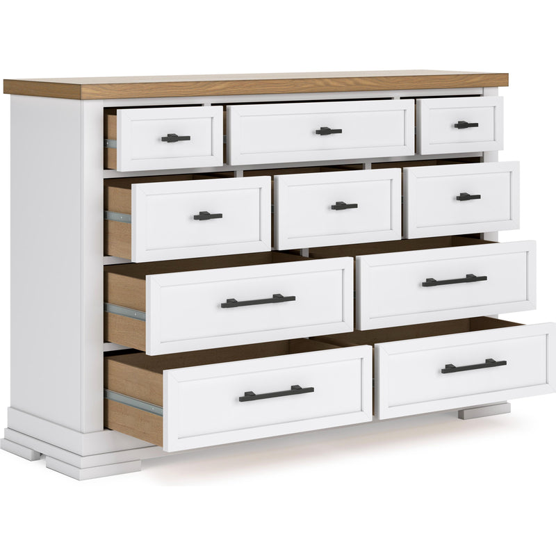 Benchcraft Ashbryn 10-Drawer Dresser B844-31 IMAGE 2