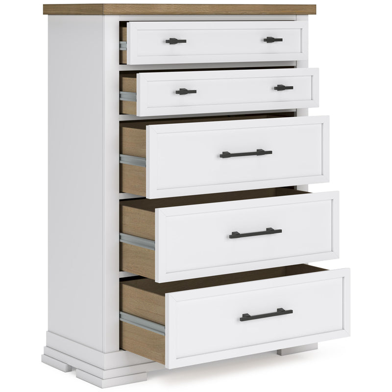 Benchcraft Ashbryn 5-Drawer Chest B844-46 IMAGE 2