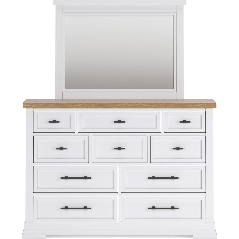 Benchcraft Ashbryn 10-Drawer Dresser with Mirror B844-31/B844-36 IMAGE 3