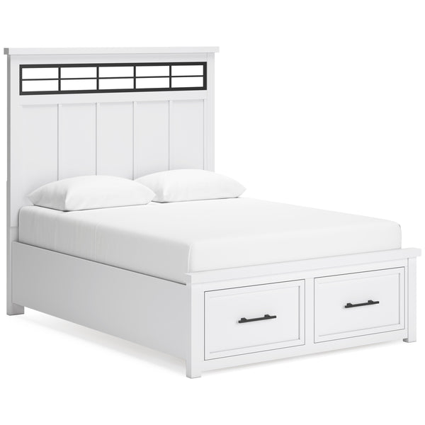 Benchcraft Ashbryn Queen Panel Bed with Storage B844-57/B844-54S/B844-97 IMAGE 1