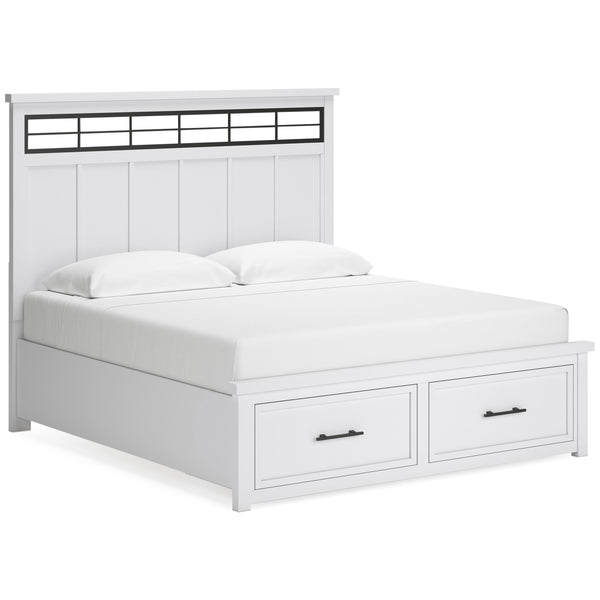 Benchcraft Ashbryn King Panel Bed with Storage B844-58/B844-56S/B844-97 IMAGE 1