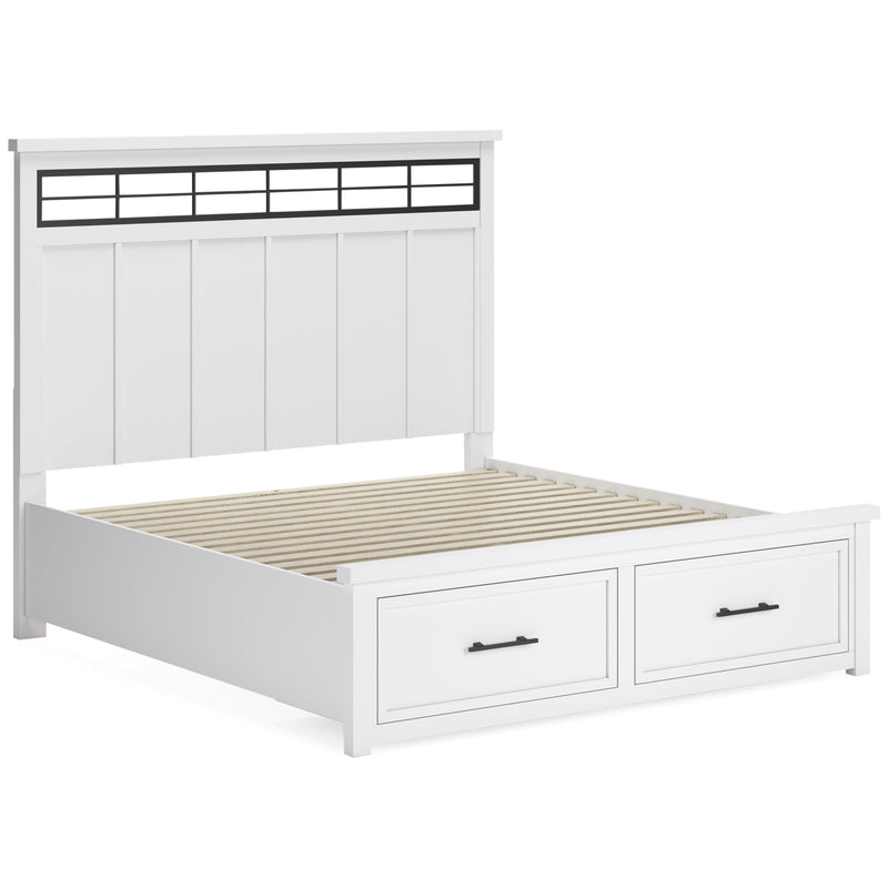 Benchcraft Ashbryn California King Panel Bed with Storage B844-58/B844-56S/B844-94 IMAGE 5