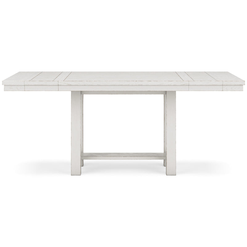 Signature Design by Ashley Robbinsdale Counter Height Dining Table with Trestle Base D642-32 IMAGE 2