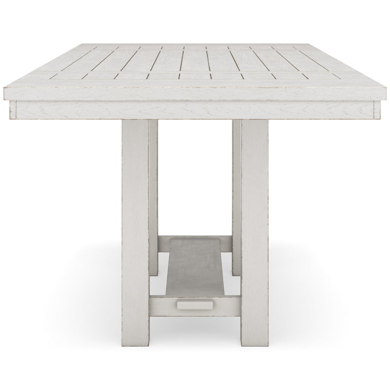 Signature Design by Ashley Robbinsdale Counter Height Dining Table with Trestle Base D642-32 IMAGE 3