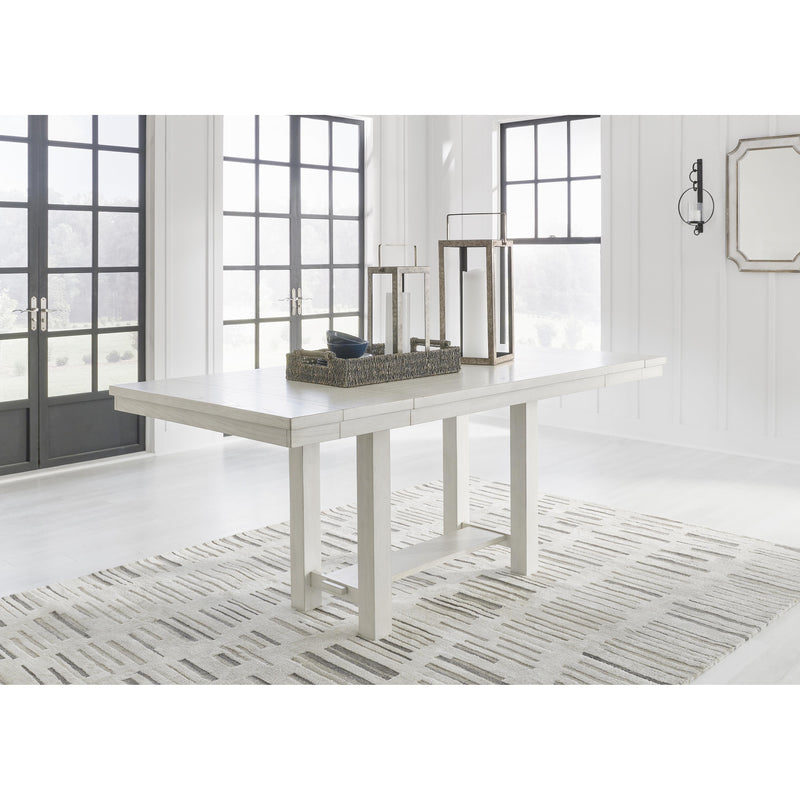 Signature Design by Ashley Robbinsdale Counter Height Dining Table with Trestle Base D642-32 IMAGE 5