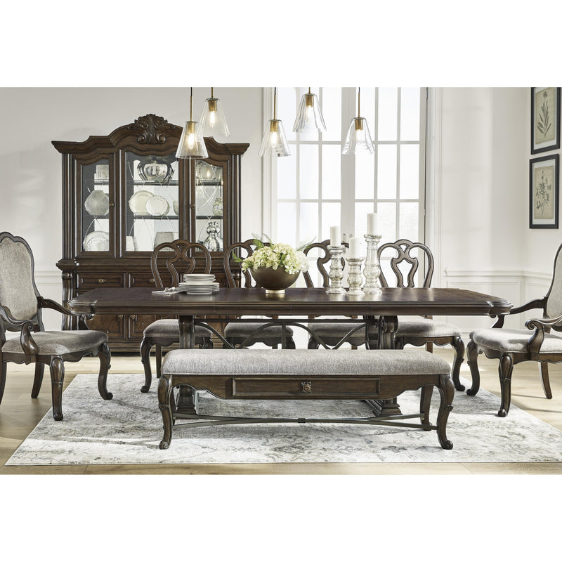 Signature Design by Ashley Maylee Dining Table with Pedestal Base D947-55B/D947-55T IMAGE 10