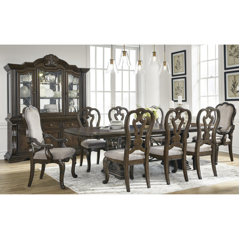 Signature Design by Ashley Maylee Dining Table with Pedestal Base D947-55B/D947-55T IMAGE 17