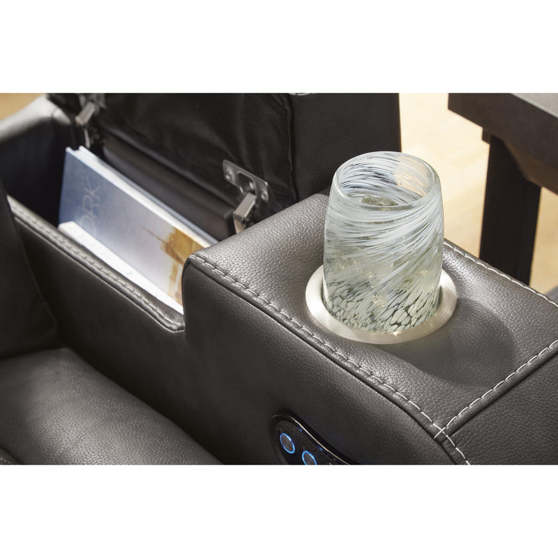 Signature Design by Ashley Fyne-Dyme Power Leather Look Recliner 3660213 IMAGE 8