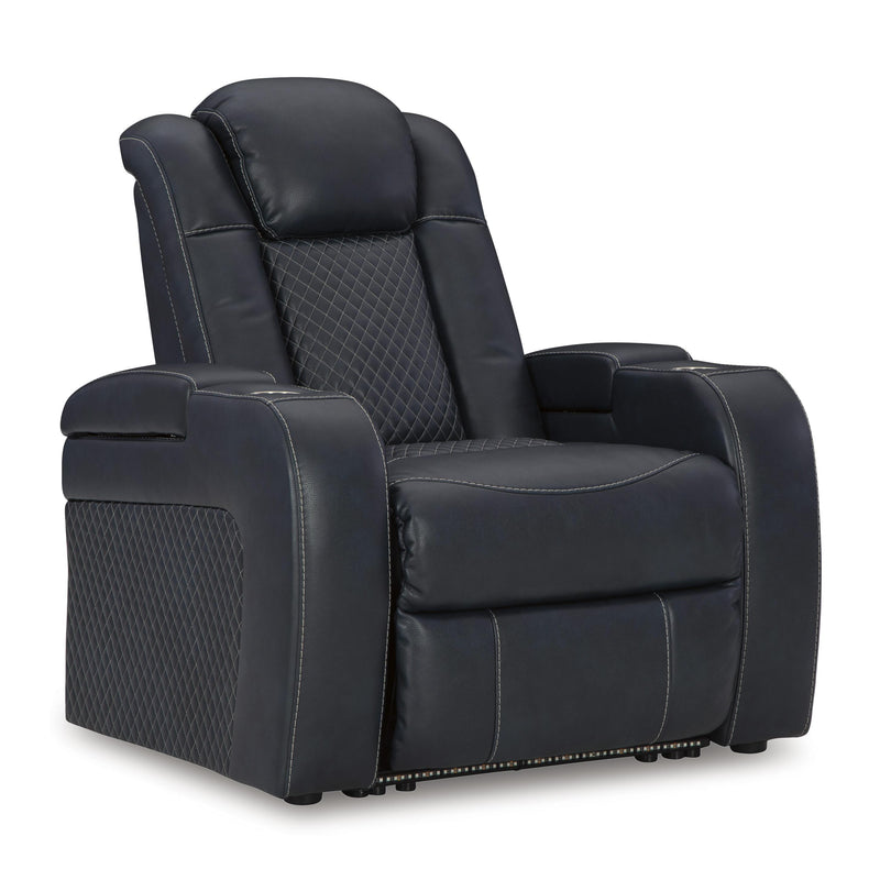 Signature Design by Ashley Fyne-Dyme Power Leather Look Recliner 3660313 IMAGE 1