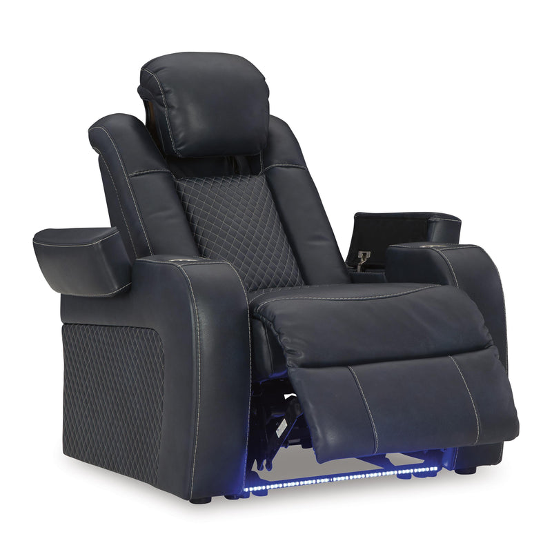 Signature Design by Ashley Fyne-Dyme Power Leather Look Recliner 3660313 IMAGE 2