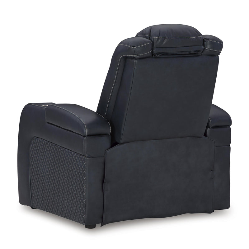 Signature Design by Ashley Fyne-Dyme Power Leather Look Recliner 3660313 IMAGE 5