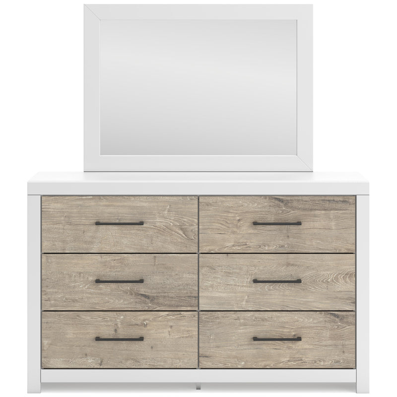 Signature Design by Ashley Charbitt 6-Drawer Dresser with Mirror B2035-31/B2035-36 IMAGE 3
