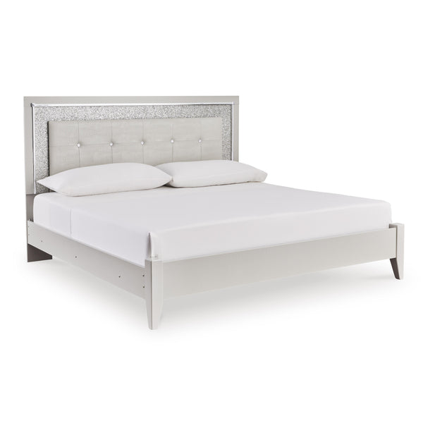 Signature Design by Ashley Zyniden King Upholstered Panel Bed B2114-58/B2114-56 IMAGE 1