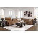 Signature Design by Ashley Temmpton Power Reclining Leather Match 6 pc Sectional U9270831/U9270846/U9270857/U9270858/U9270862/U9270877 IMAGE 5