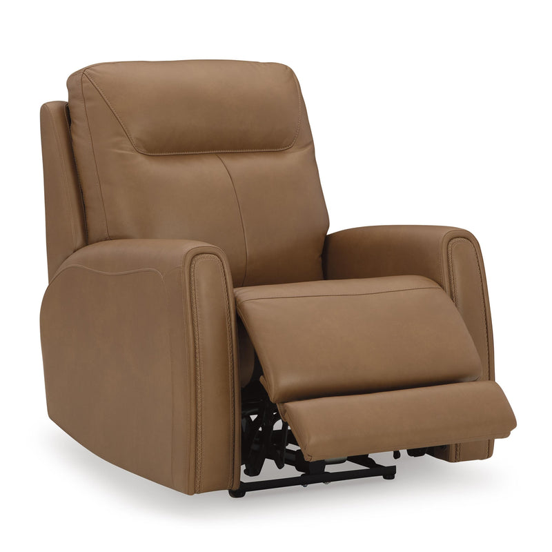 Signature Design by Ashley Tryanny Power Leather Match Recliner U9370413 IMAGE 2