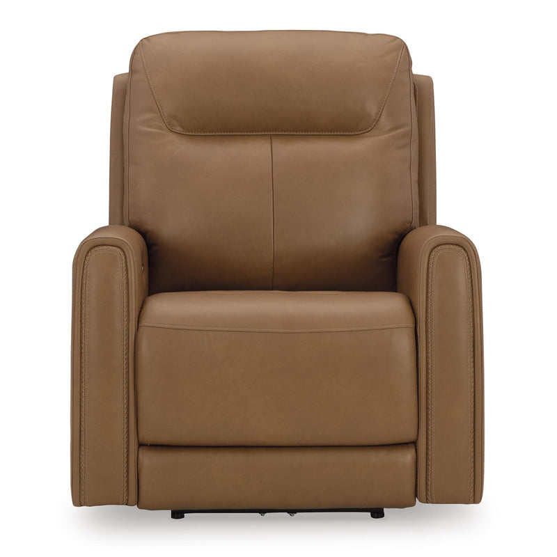 Signature Design by Ashley Tryanny Power Leather Match Recliner U9370413 IMAGE 3