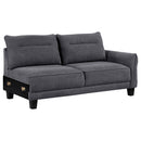 Coaster Furniture Caspian Fabric Sectional 509540 IMAGE 3