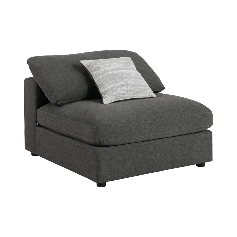Coaster Furniture Serene Fabric 4 pc Sectional 551324/551324/551325/551325 IMAGE 4