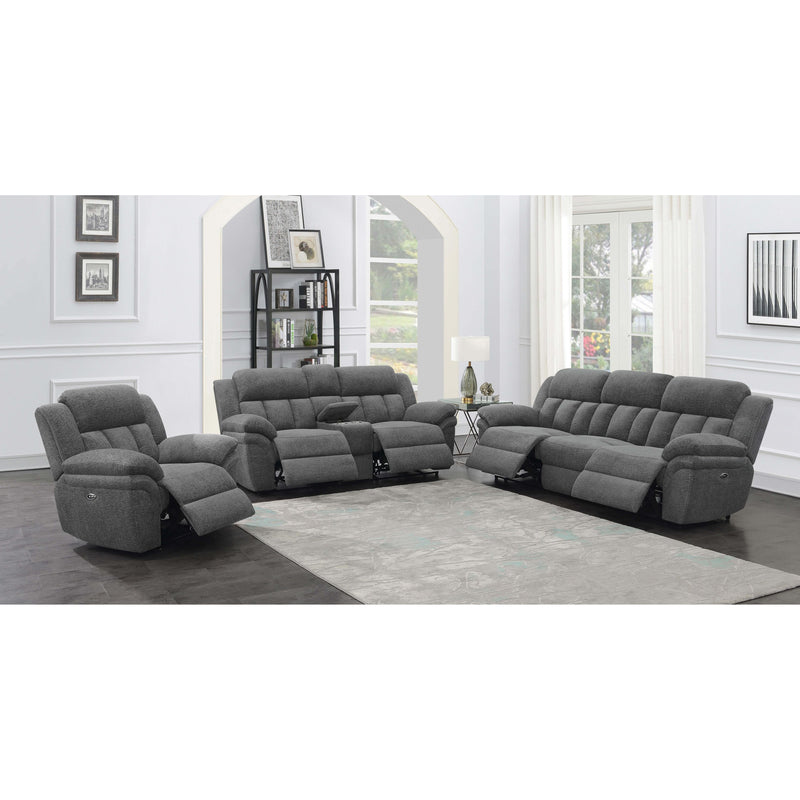 Coaster Furniture Bahrain Power Reclining Fabric Sofa 609541P IMAGE 4