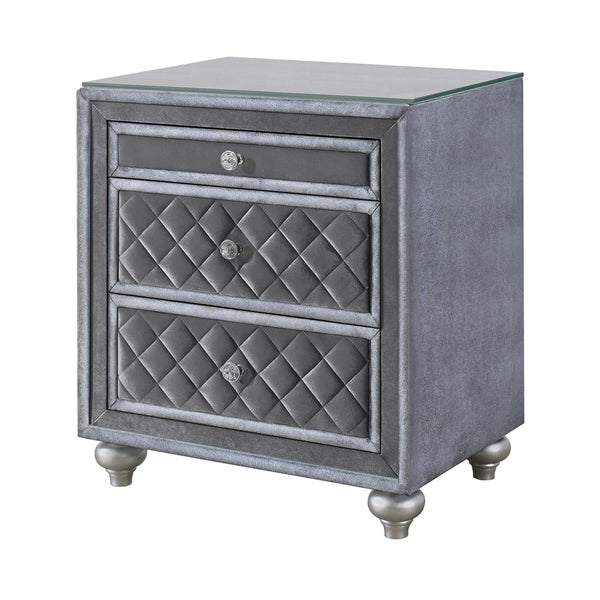 Crown Mark Cameo 3-Drawer Nightstand B2100-2 IMAGE 1