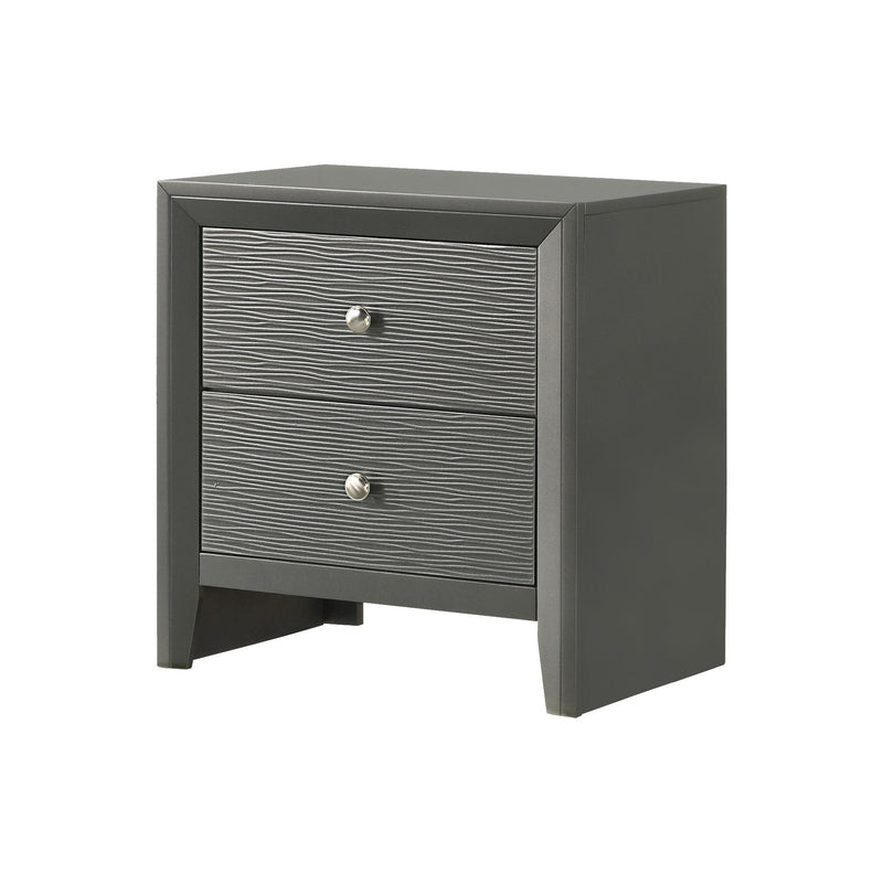 Crown Mark Denker 2-Drawer Nightstand B4715-2 IMAGE 1