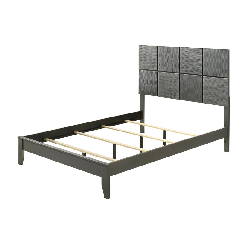  Crown Mark Denker B4715-K King Bed - Gunmetal IMAGE 3