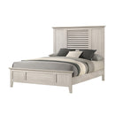  Crown Mark Sarter B4740-K King Bed - White IMAGE 1