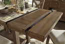 Moriville - Rectangular Dining Room Counter Extension Table - Grayish Brown