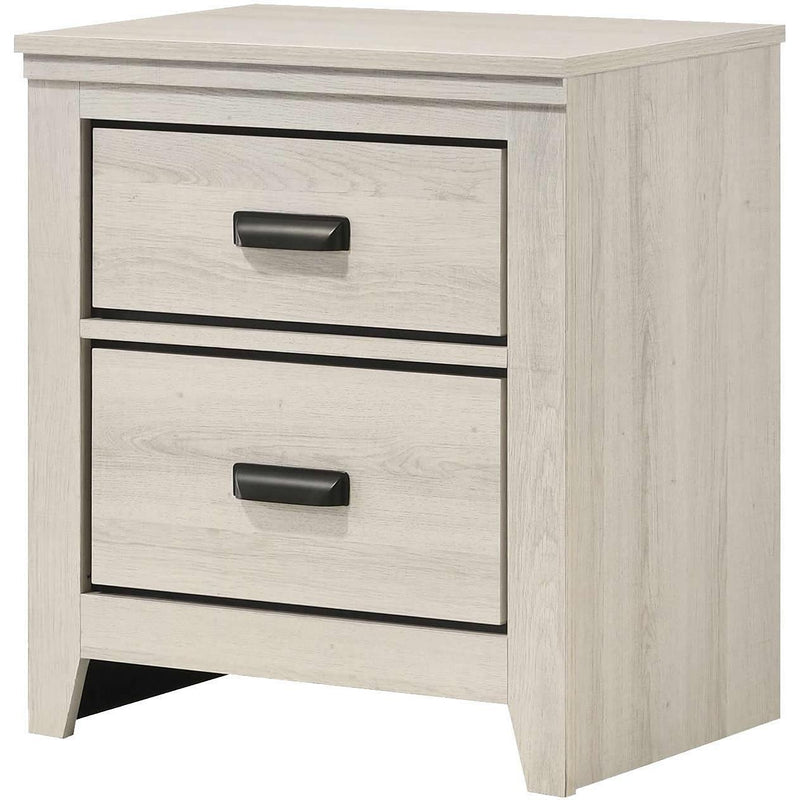 Crown Mark Carter 2-Drawer Nightstand B6810-2 IMAGE 1