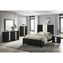  Crown Mark Rangley B6835-K King Bed - Black IMAGE 2
