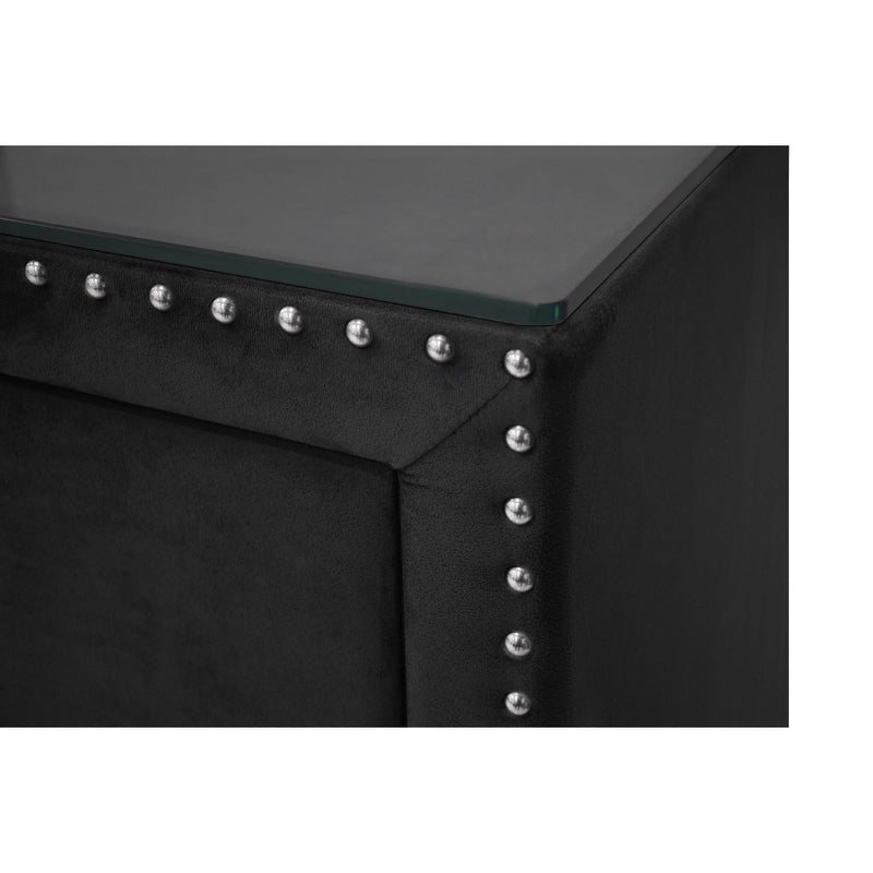 Crown Mark Lucinda B9265-4 Chest - Black IMAGE 3