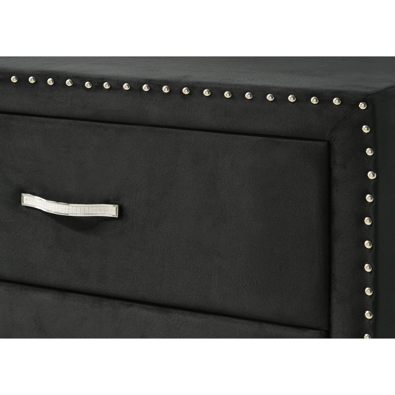 Crown Mark Lucinda B9265-4 Chest - Black IMAGE 4