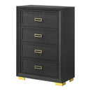  Crown Mark Pepe B9290-4 Chest - Black IMAGE 1
