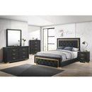  Crown Mark Pepe B9290-4 Chest - Black IMAGE 2