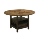  Crown Mark Oakly 2848T-6060 Counter Height Dining Table IMAGE 3