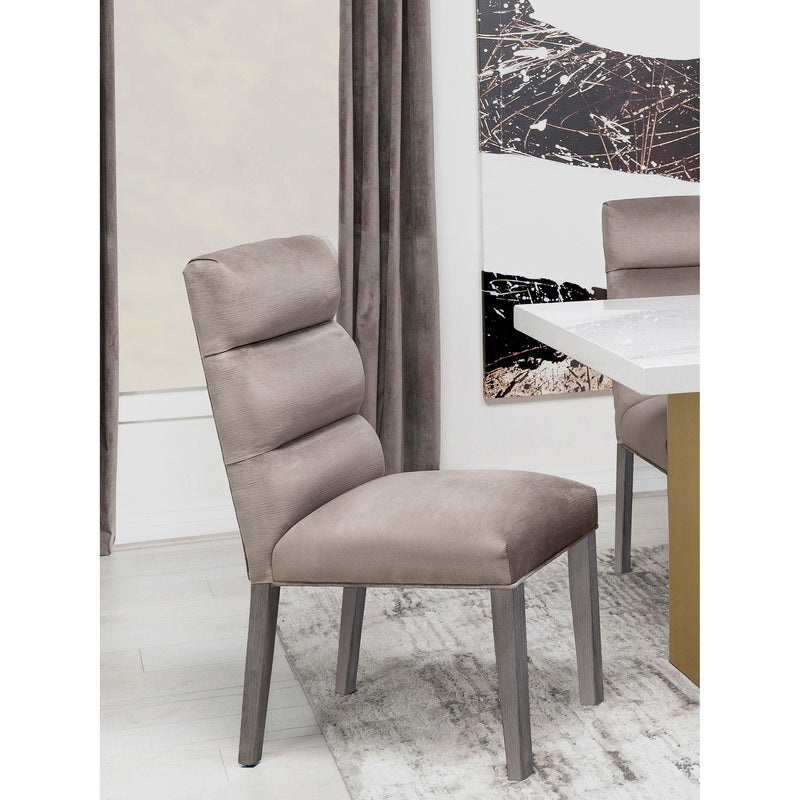 Coaster Furniture Carla 106684 Velvet Upholstered Dining Side Chair - Ash (Set of 2) IMAGE 12