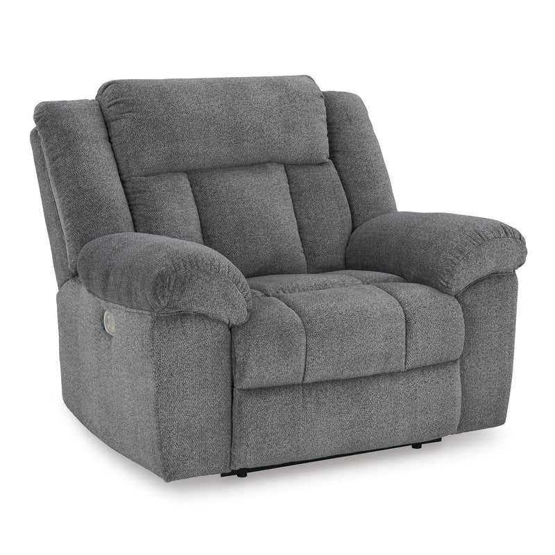 Signature Design by Ashley Tip-Off Power Fabric Recliner 6930482 IMAGE 1