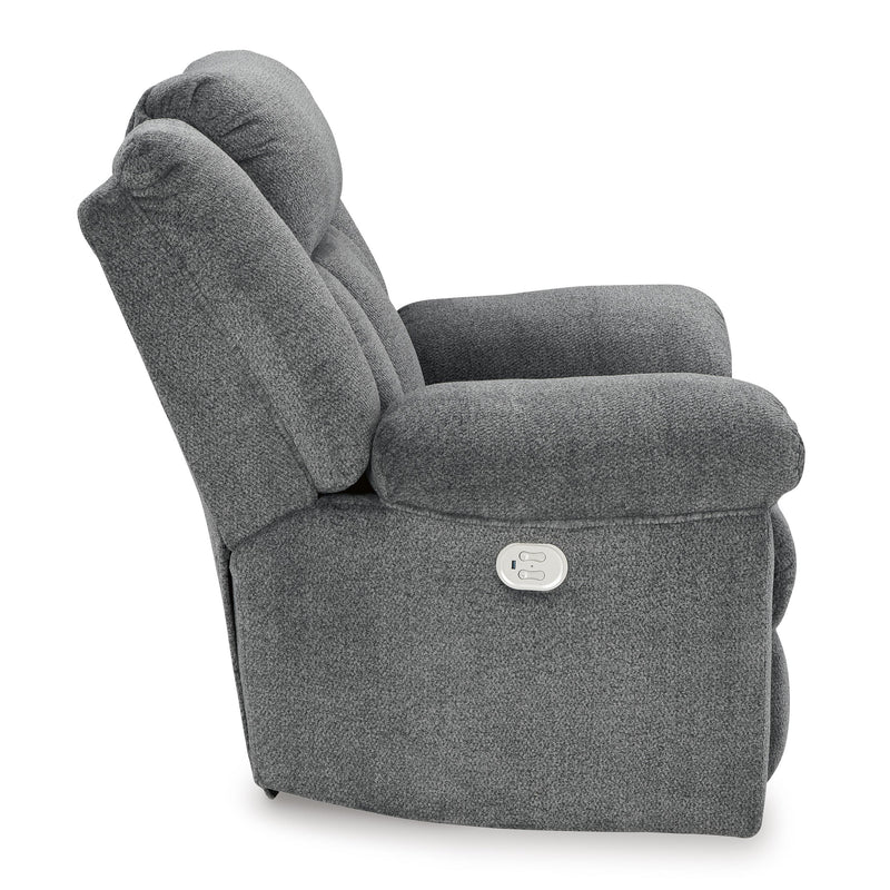 Signature Design by Ashley Tip-Off Power Fabric Recliner 6930482 IMAGE 4