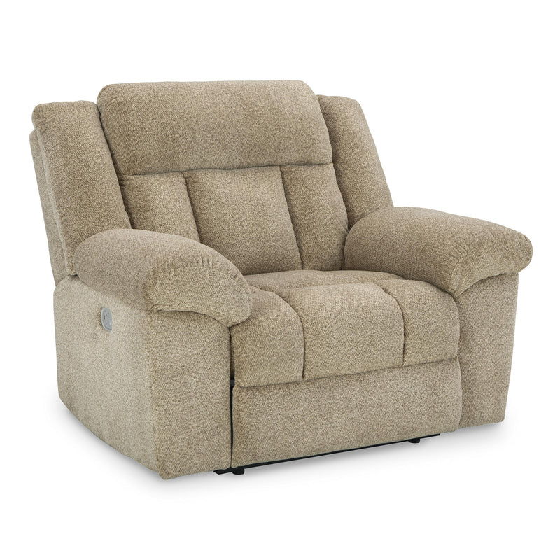 Signature Design by Ashley Tip-Off Power Fabric Recliner 6930582 IMAGE 1