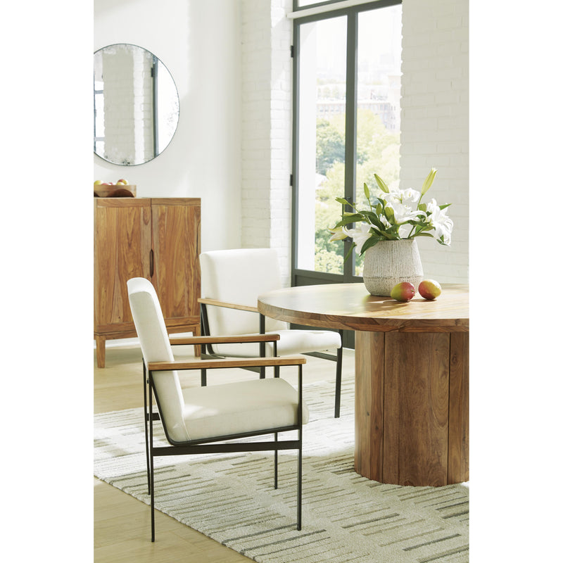 Signature Design by Ashley Round Dressonni Dining Table with Pedestal Base D790-50 IMAGE 13