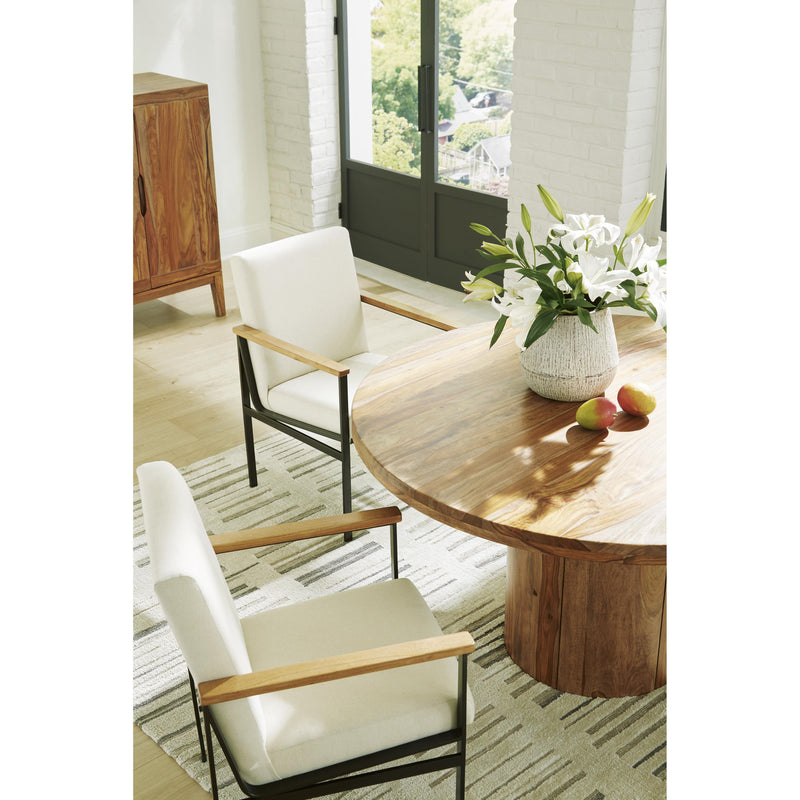 Signature Design by Ashley Round Dressonni Dining Table with Pedestal Base D790-50 IMAGE 14