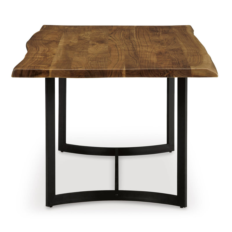 Signature Design by Ashley Fortmaine Dining Table with Trestle Base D872-25 IMAGE 3