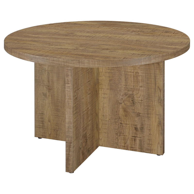 Coaster Furniture Round Jamestown Dining Table with Pedestal Base 183021 IMAGE 4