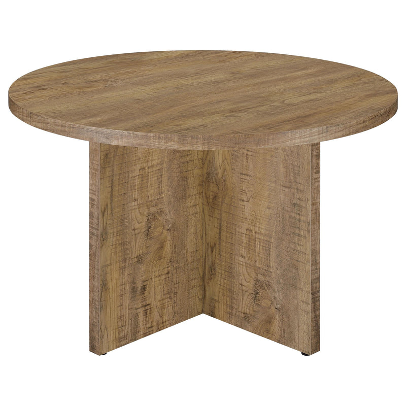 Coaster Furniture Round Jamestown Dining Table with Pedestal Base 183021 IMAGE 5