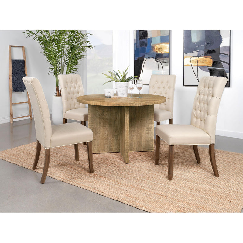 Coaster Furniture Round Jamestown Dining Table with Pedestal Base 183021 IMAGE 7