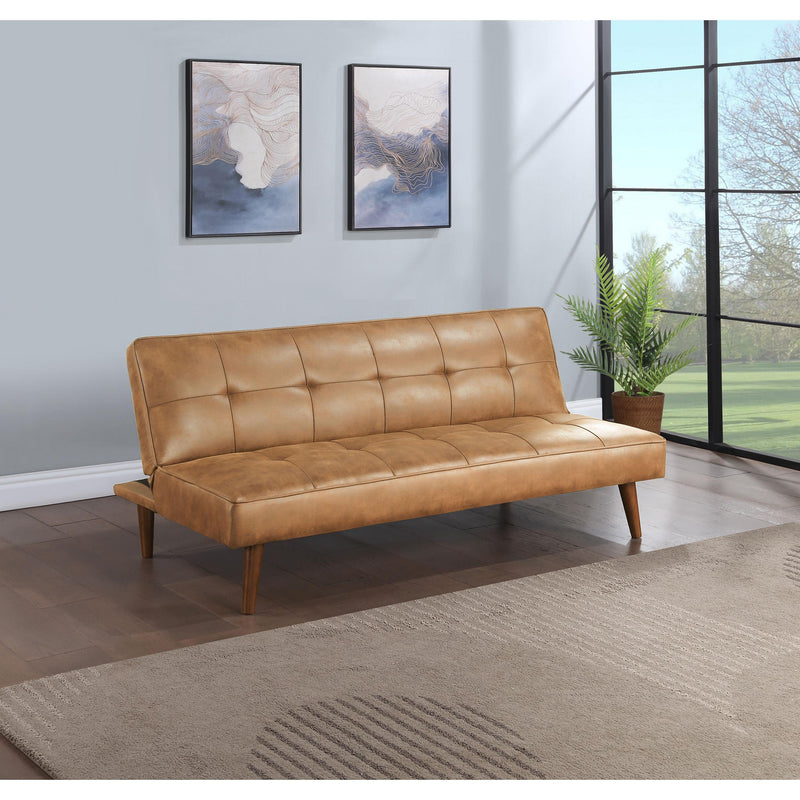 Coaster Furniture Jenson Leather Look Sofabed 360234 IMAGE 2