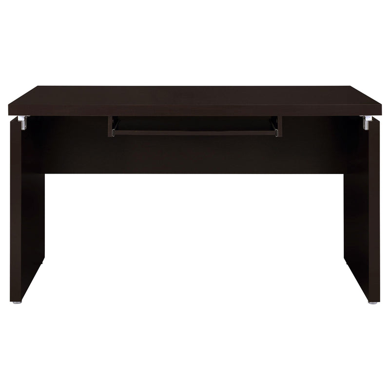 Coaster Furniture Skylar 800891L Engineered Wood L-Shape Computer Desk - Cappuccino IMAGE 4