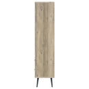 Coaster Furniture Maeve 801923 3-Shelf Engineered Wood Bookcase with Drawers - Antique Pine/Grey IMAGE 6