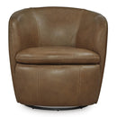 Signature Design by Ashley Kierreys Swivel Leather Accent Chair A3000700 IMAGE 2
