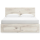 Signature Design by Ashley Lawroy King Panel Bed with Storage B2310-58/B2310-56S/B2310-95/B100-14 IMAGE 3